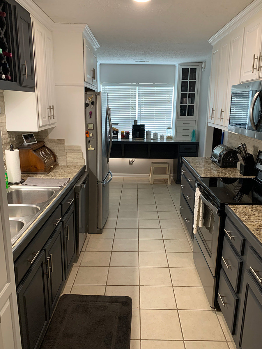 Galley kitchen remodel.