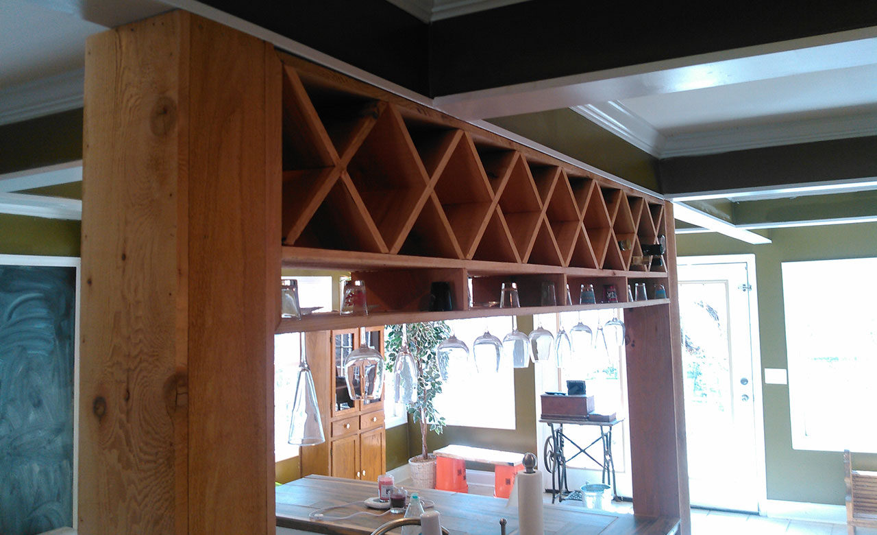 Wooden Wine Rack